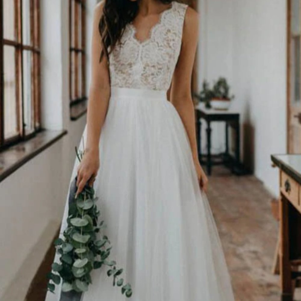 Tulle and Lace Wedding dress